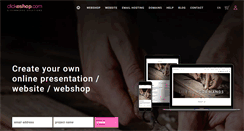 Desktop Screenshot of clickeshop.com